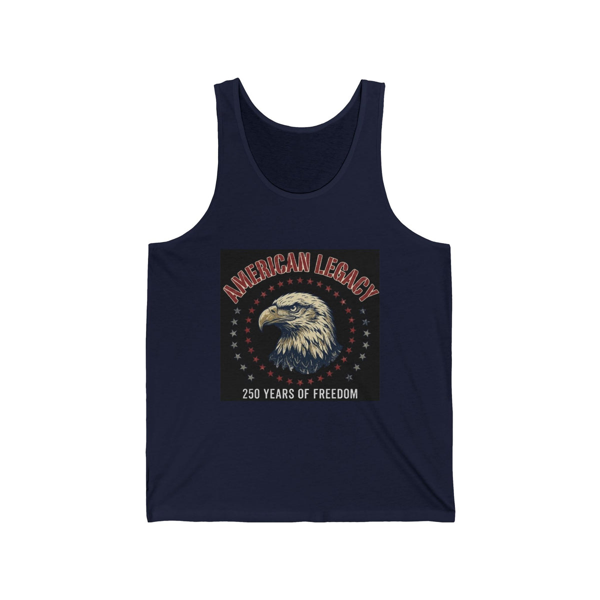 American Legacy Tank Top — 1776 Eagle Patriotic 250 Years of Freedom