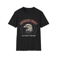 American Legacy Eagle T-Shirt | Patriotic 250 Years of Freedom Graphic