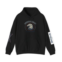 Patriotic 1776 Eagle Hoodie — American Flag Vintage Hooded Sweatshirt