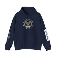 American Legacy Hoodie — Liberty Bell Vintage Patriotic Sweatshirt
