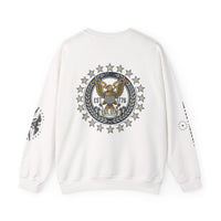 Crewneck Sweatshirt — 'Land of the Free' Patriotic Eagle (1776‑2026)