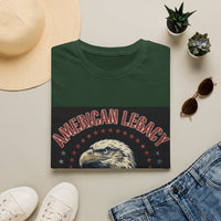 American Legacy Eagle T-Shirt | Patriotic 250 Years of Freedom Graphic