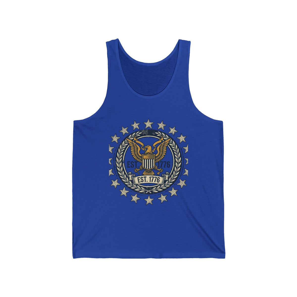 Liberty Eagle Seal tank | Vintage American emblem, 1776, Liberty Bell design