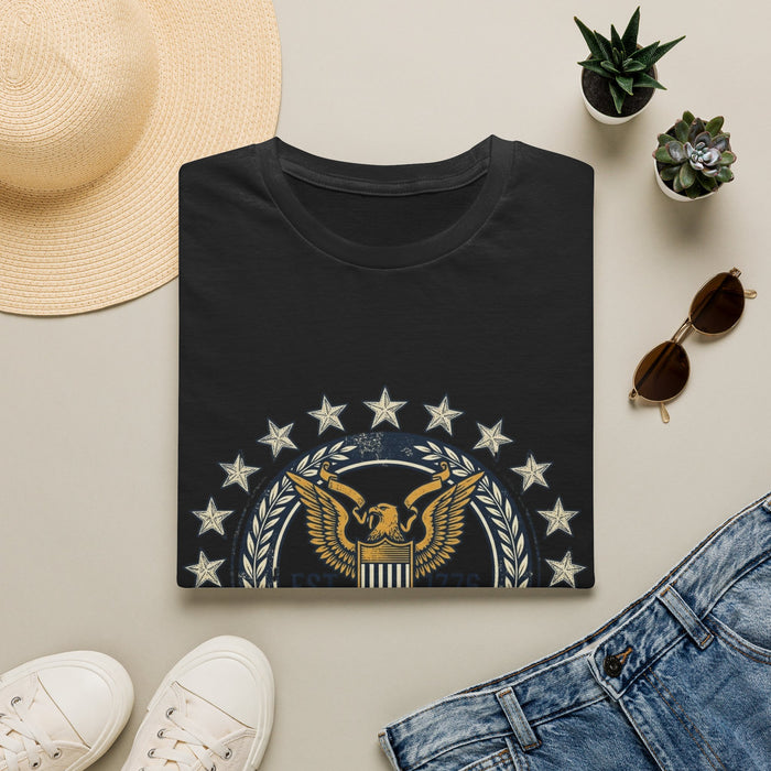 Eagle Seal EST. 1776 T-Shirt | American Presidential Emblem, Stars Wreath alternate