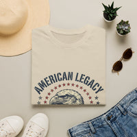 American Legacy Eagle T-Shirt | Patriotic Stars, 250 Years of Freedom