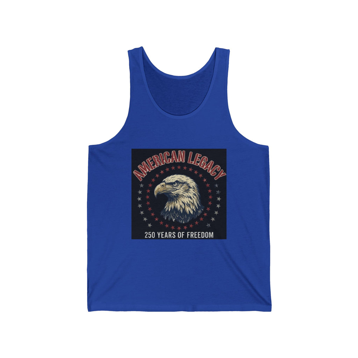 American Legacy Tank Top — 1776 Eagle Patriotic 250 Years of Freedom