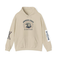 Patriotic 1776 Eagle Hoodie — American Flag Vintage Hooded Sweatshirt