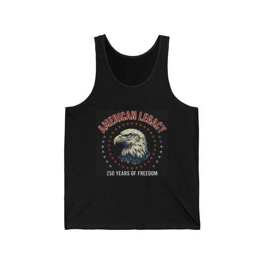 American Legacy Tank Top — 1776 Eagle Patriotic 250 Years of Freedom