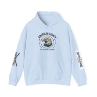 Patriotic 1776 Eagle Hoodie — American Flag Vintage Hooded Sweatshirt
