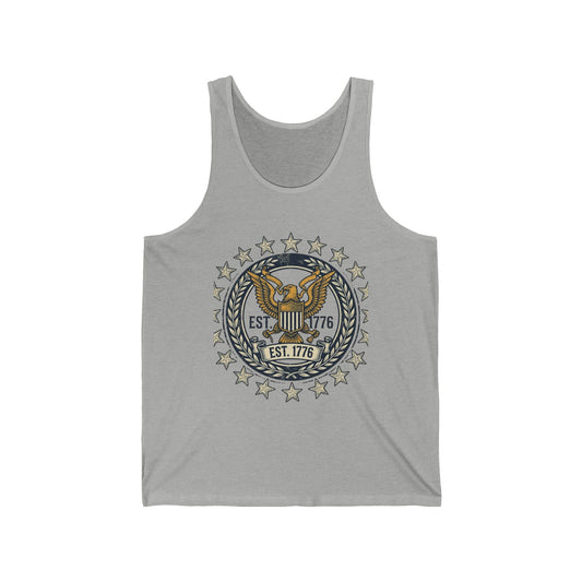 Liberty Eagle Seal tank | Vintage American emblem, 1776, Liberty Bell design