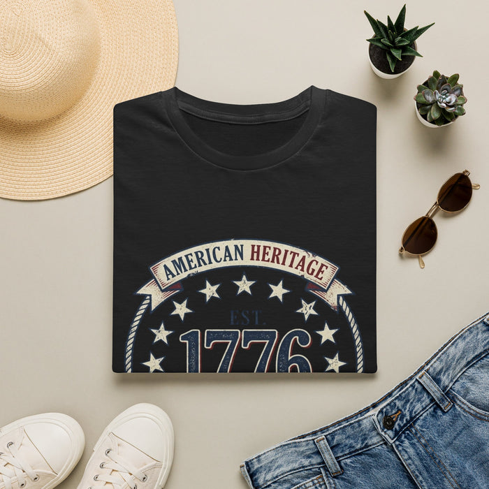 American Heritage 1776 T-Shirt | Patriotic Independence Day Tee alternate