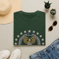 Eagle Seal EST. 1776 T-Shirt | American Presidential Emblem, Stars Wreath