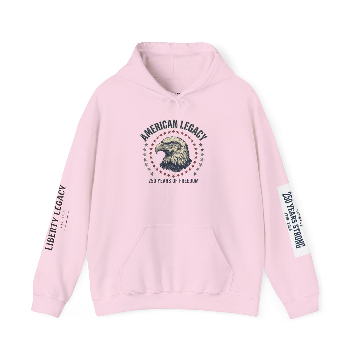 1776 American Legacy Hoodie — Eagle Patriotic Sweatshirt