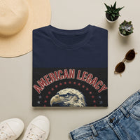 American Legacy Eagle T-Shirt | Patriotic 250 Years of Freedom Graphic