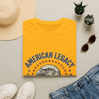 American Legacy Eagle T-Shirt | Patriotic Stars, 250 Years of Freedom