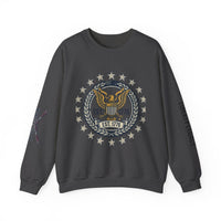 Liberty Bell Crewneck Sweatshirt — Vintage Patriotic EST.1776 Graphic