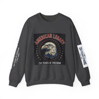 American Legacy Sweatshirt — Patriotic 1776 Eagle Crewneck (250 Years of Freedom)
