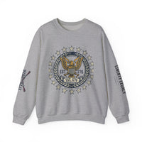 Liberty Bell Crewneck Sweatshirt — Vintage Patriotic EST.1776 Graphic